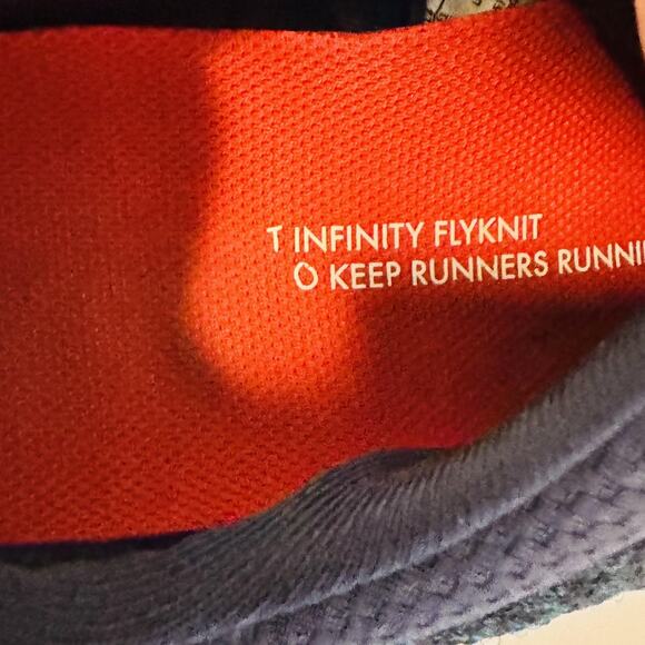 Nike Shoes Mens 12 Blue React Infinity Run Flyknit 3 Runners Running Sneakers - Picture 11 of 13